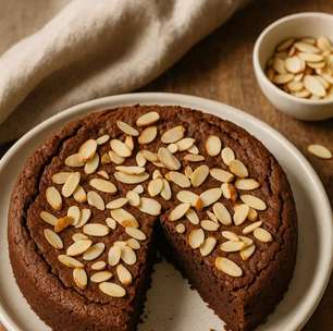 Bolo de chocolate sem farinha: receita com amêndoas que ajuda a perder peso