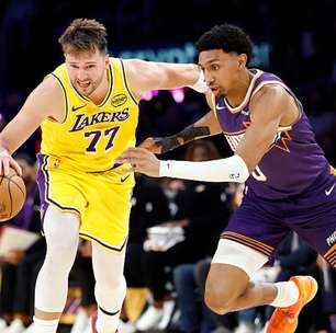 Lakers encerram sequência de vitórias diante dos Suns