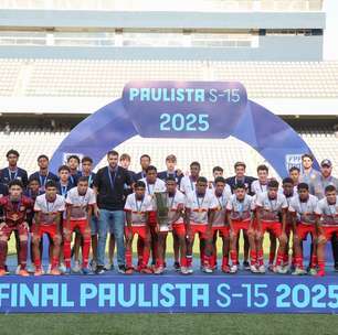 Red Bull Bragantino fica com o vice-campeonato no Paulista Sub-15