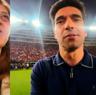 Veja o que disse o presidente da Conmebol a Abel e Leila após vice do Palmeiras na Libertadores