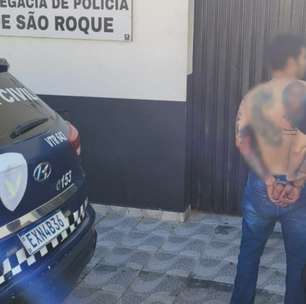 Homem briga com a esposa em São Roque, pega arma para fazer graça, atira na rua e acaba preso