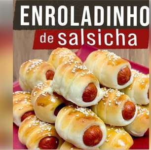 Enroladinho de salsicha mais fácil e gostoso que você já viu: receita perfeita para o lanche