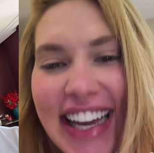 Lucas Guedez se surpreende com presente de Virginia: 'Você é muito sem noção'