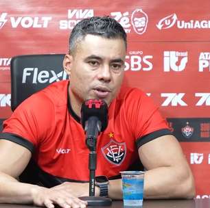 Jair Ventura reforça confiança do Vitória após goleada e mira decisão contra o São Paulo: "Sem terra arrasada"