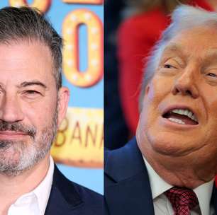 Jimmy Kimmel critica Trump sobre a aparente luta contra o sono durante reunião