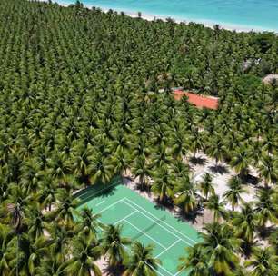 Pousada Villas Taturé, em São Miguel dos Milagres, tem uma das quadras de tennis mais lindas do mundo