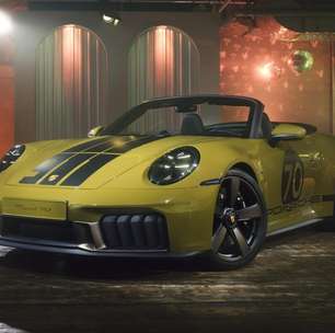 Porsche 911 ganha versão especial inspirada nos anos 70 no Brasil