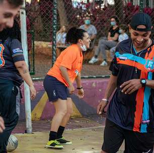 Em torneio de futebol de rua, quem faz mais gols nem sempre vence