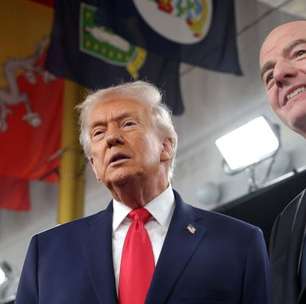 No sorteio de grupos da Copa, Donald Trump exalta ter visto Pelé