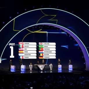 Veja como ficaram os grupos da Copa do Mundo 2026