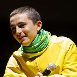 CCXP: Timothée Chalamet usa Brasilcore para divulgar Marty Supreme