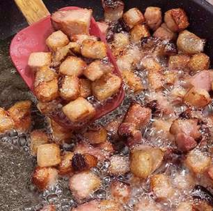 Salada de legumes com bacon: o melhor jeito de comer, salada deliciosa e fácil
