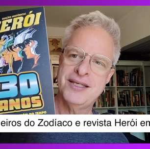 CCXP 2025: Cavaleiros do Zodíaco fazem 40 anos e revista Herói anuncia livro de luxo