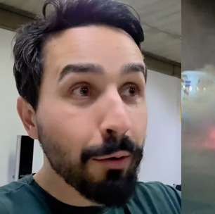 Passageiro que gravou incêndio no aeroporto de Guarulhos comenta incidente: 'Foi um desespero'