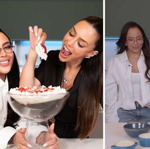 Bruna Biancardi recebe Rafaella Santos no 'Bru na Cozinha' e cunhada admite ciúmes: "Ela sofreu comigo"