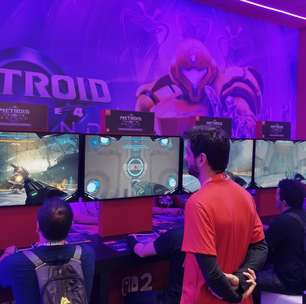 Estande da Nintendo na CCXP25 tem Metroid Prime 4 e muito mais