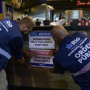 Bares e restaurante japonês são interditados no Rio após fiscais encontrarem baratas e fezes de roedores