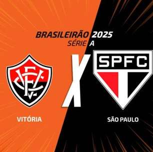 Vitória x São Paulo, AO VIVO, com a Voz do Esporte, às 14h30