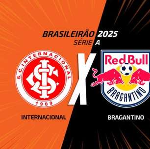Internacional x Bragantino, AO VIVO, com a Voz do Esporte, às 14h30