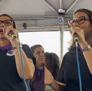 'A gente precisa de penas mais duras para o feminicídio', diz Janja em ato de mulheres em Brasília