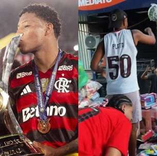 Atacante do Flamengo tem atitude solidária ao ajudar comunidade no Rio de Janeiro; entenda