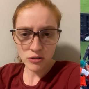 Jornalista se pronuncia após abordagem ofensiva de Bernabei, do Inter: 'Me senti importunada'