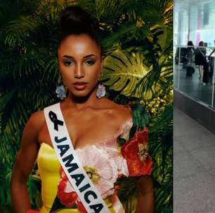 Miss Jamaica cai no concurso mundial e tem diagnóstico gravíssimo