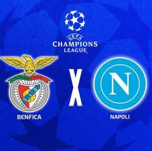 Benfica x Napoli: onde assistir, escalações e arbitragem