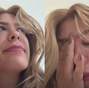 Lore Improta passa por momentos de tensão durante voo após ventania em SP