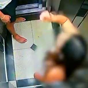 Vídeos mostram agressões antes da morte de mulher que caiu do 10º andar; suspeito é preso