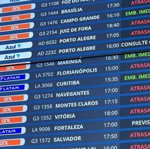 Ventania causa mais de 180 cancelamentos em Congonhas e Guarulhos; saiba quais são os direitos dos passageiros