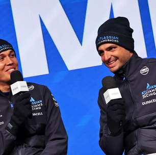 F1: Albon vê Sainz como elemento essencial para forte temporada da Williams