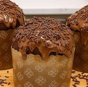 Panetone de chocolate sem sovar: panetone rápido e fácil de fazer para o Natal