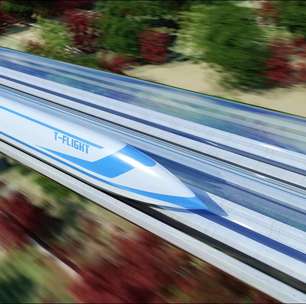 China pretende criar um trem-bala que viaja no vácuo e consegue alcançar 4.000 km/h; o problema será mantê-lo