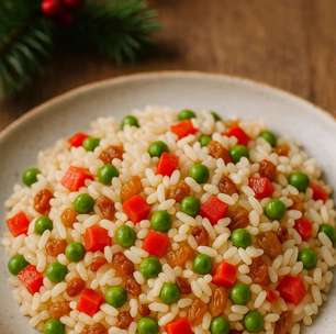 Arroz natalino colorido: receita fácil, rápida e deliciosa para a ceia