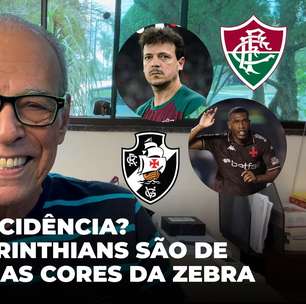 Coincidência? Vasco e Corinthians são de Virgem e têm as cores da zebra