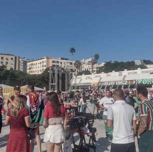 Fluminense abre Laranjeiras para encontro de torcedores antes do clássico com o Vasco pela Copa do Brasil