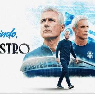 Grêmio anuncia a contratação do técnico Luís Castro