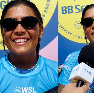 Com a maior nota em evento da WSL, Larissa dos Santos projeta: 'Chegar na final e ser campeã'
