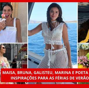 É verão: veja 12 looks de férias de Maisa, Marquezine e mais