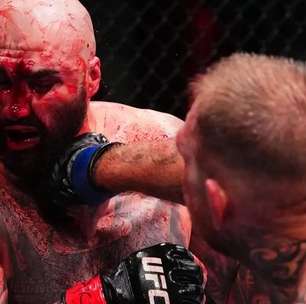 IMAGEM FORTE: Peso pesado sofre cortes profundos em derrota no UFC Vegas 112