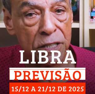 Previsão para o signo de libra 15 a 21 de Dezembro