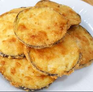 Berinjela à milanesa Low Carb: delícia de 3 ingredientes, com poucos carboidratos, fácil, rápida e sem trigo para empanar