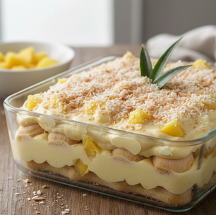 Pavê de abacaxi simples: a sobremesa perfeita para a ceia