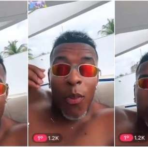 Arroyo provoca Matheuzinho e dispara xingamentos contra o Corinthians em live; veja vídeo