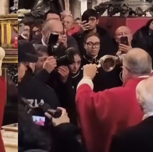 Fiéis presenciam o milagre de São Januário durante missa; confira