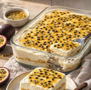 Como fazer pavê de mousse de maracujá fácil e sem forno