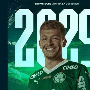 Palmeiras anuncia compra de Bruno Fuchs e garante zagueiro até 2029