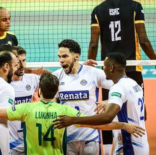 Vôlei Renata supera Praia Clube em duelo brasileiro do Mundial