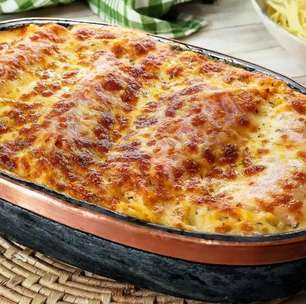 Macarrão cremoso de forno: simples, fácil e diferente de tudo que você já viu.